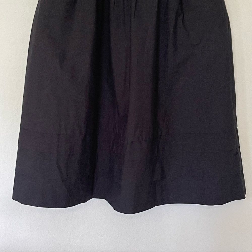 J Crew NWT Drop Waist Mixy Dress Size Large Petite in Black - Picture 12 of 14